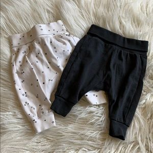 H&M drop crotch pants